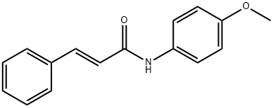 N-(Cinnamoyl)-4-methoxyaniline Struktur