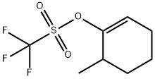 6-Methyl-1-cyclohexenyl triflate 化学構造式