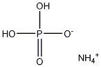 Ammonium dihydrogen orthophosphate Struktur