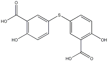Benzoic acid, 3,3'-thiobis(6-hydroxy-,77304-69-9,结构式