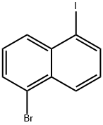 1-Bromo-5-iodonaphthalene Structure