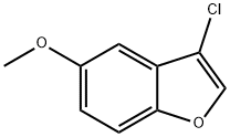 3-chloro-5-methoxybenzofuran Structure