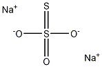 Sodium thiosulfate 结构式