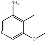 5-甲氧基-4-甲基吡啶-3-胺,77903-28-7,结构式