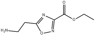 5-(2-氨乙基)-1,2,4-恶二唑-3-羧酸乙酯,790207-00-0,结构式