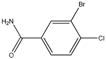 3-Bromo-4-chlorobenzamide Struktur