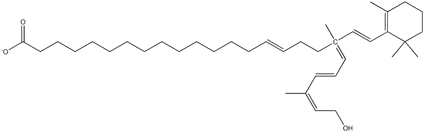オレイン酸9-CIS-レチニル 化学構造式