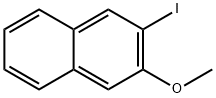 2-Iodo-3-methoxynaphthalene Structure
