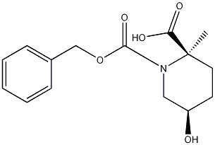 (2R,5R)-5-히드록시-1,2-피페리딘디카르복실산2-메틸1-벤질에스테르