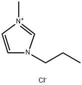 1-METHYL-3-PROPYLIMIDAZOLIUM CHLORIDE Struktur