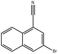 3-Bromonaphthalene-1-carbonitrile,,79996-86-4,结构式