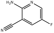 2-氨基-5-氟吡啶-3-腈 结构式