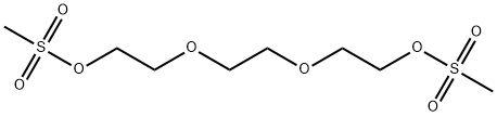 Triethylene Glycol Dimethanesulfonate Struktur