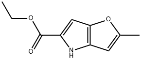 2-甲基-4H-呋喃并[3,2-B]吡唑-5-羧酸乙酯, 80709-78-0, 结构式