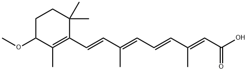 4-Methoxy Retinoic Acid 化学構造式