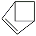 Bicyclo[2.1.1]hex-2-ene Structure