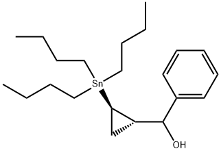 Phenyl(2-(tributylstannyl)cyclopropyl)methanol,832132-88-4,结构式