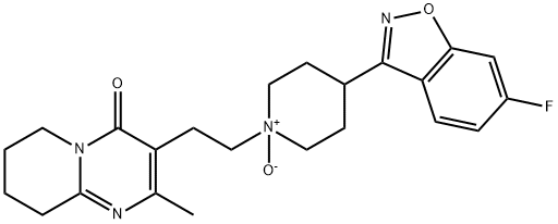 Risperidone N-Oxide Structure