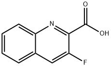 3-Fluoroquinoline-2-carboxylic acid Structure