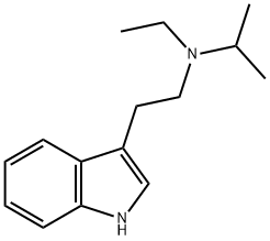 N-ethyl-N-isopropyl-tryptamine Structure
