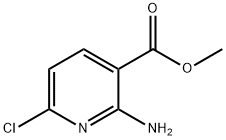 Methyl 2-amino-6-chloronicotinate Structure