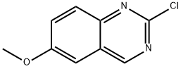 2-クロロ-6-メトキシキナゾリン 化学構造式