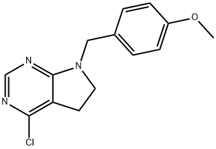 853680-76-9 4-CHLORO-7-(4-METHOXYBENZYL)-6,7-DIHYDRO-5H-PYRROLO[2,3-D]PYRIMIDINE