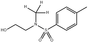 N-2-Hydroxyethyl-N-(methyl-d3)-p-toluenesulfonamide Struktur