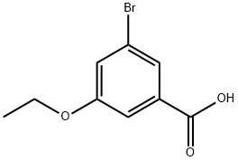 3-Bromo-5-ethoxybenzoic acid Struktur