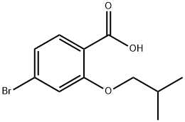 855482-59-6 4-Bromo-2-(2-methylpropoxy)benzoic acid