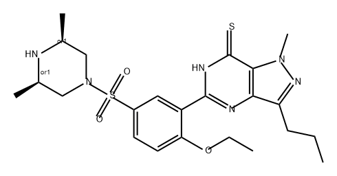 Thioaildenafil