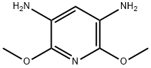 2,6-Dimethoxy-3,5-diaminopyridine Structure