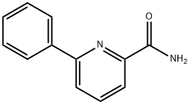 6-苯基-2-吡啶羧酰胺 结构式