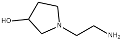 1-(2-氨基乙基)-3-羟基吡咯烷,857637-07-1,结构式