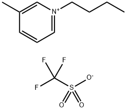 1-BUTYL-3-METHYLPYRIDINIUM TRIFLATE Structure