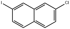 2-Chloro-7-iodonaphthalene 化学構造式