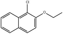 1-Chloro-2-ethoxynaphthalene Struktur