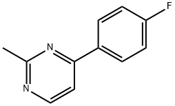 4-(4-fluorophenyl)-2-methylpyrimidine Structure