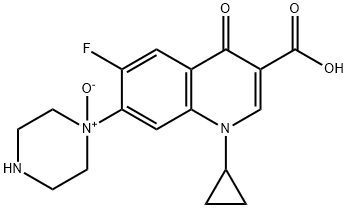 Ciprofloxacin N-Oxide 化学構造式