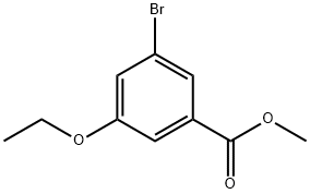 METHYL 3-BROMO-5-ETHOXYBENZOATE, 860695-64-3, 结构式