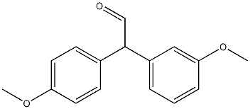 2-(3-methoxyphenyl)-2-(4-methoxyphenyl)acetaldehyde,860747-33-7,结构式