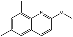 2-METHOXY-6,8-DIMETHYLQUINOLINE, 861581-28-4, 结构式