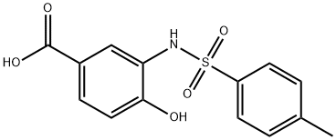 4-Hydroxy-3-p-tolylsulfonamidobenzoic acid|4-羟基-3-[[(4-甲基苯基)磺酰基]氨基]苯甲酸