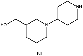 [1,4'-Bipiperidine]-3-methanol dihydrochloride Struktur