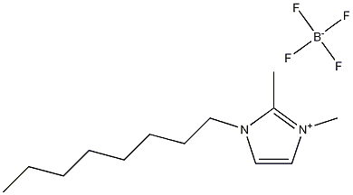 1-辛基-2,3-二甲基咪唑四氟硼酸盐,865606-94-6,结构式