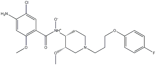 CISAPRIDE N-OXIDE,86718-75-4,结构式