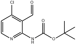 tert-부틸(4-클로로-3-포르밀피리딘-2-일)카바메이트