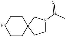 1-(2,8-二氮杂螺[4.5]癸烷-2-基)乙酮半草酸盐 结构式