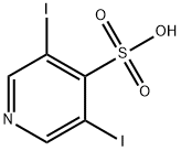3,5-Diiodoyridine-4-sulfonic acid 结构式