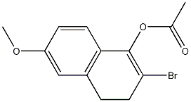 872857-72-2 2-bromo-6-methoxy-3,4-dihydronaphthalen-1-yl acetate